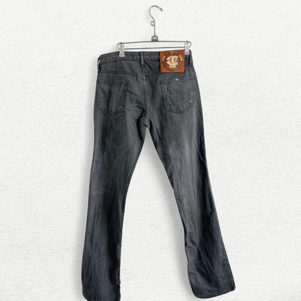 Vintage Just Cavalli Distressed Jeans in Faded Grey - Unisex